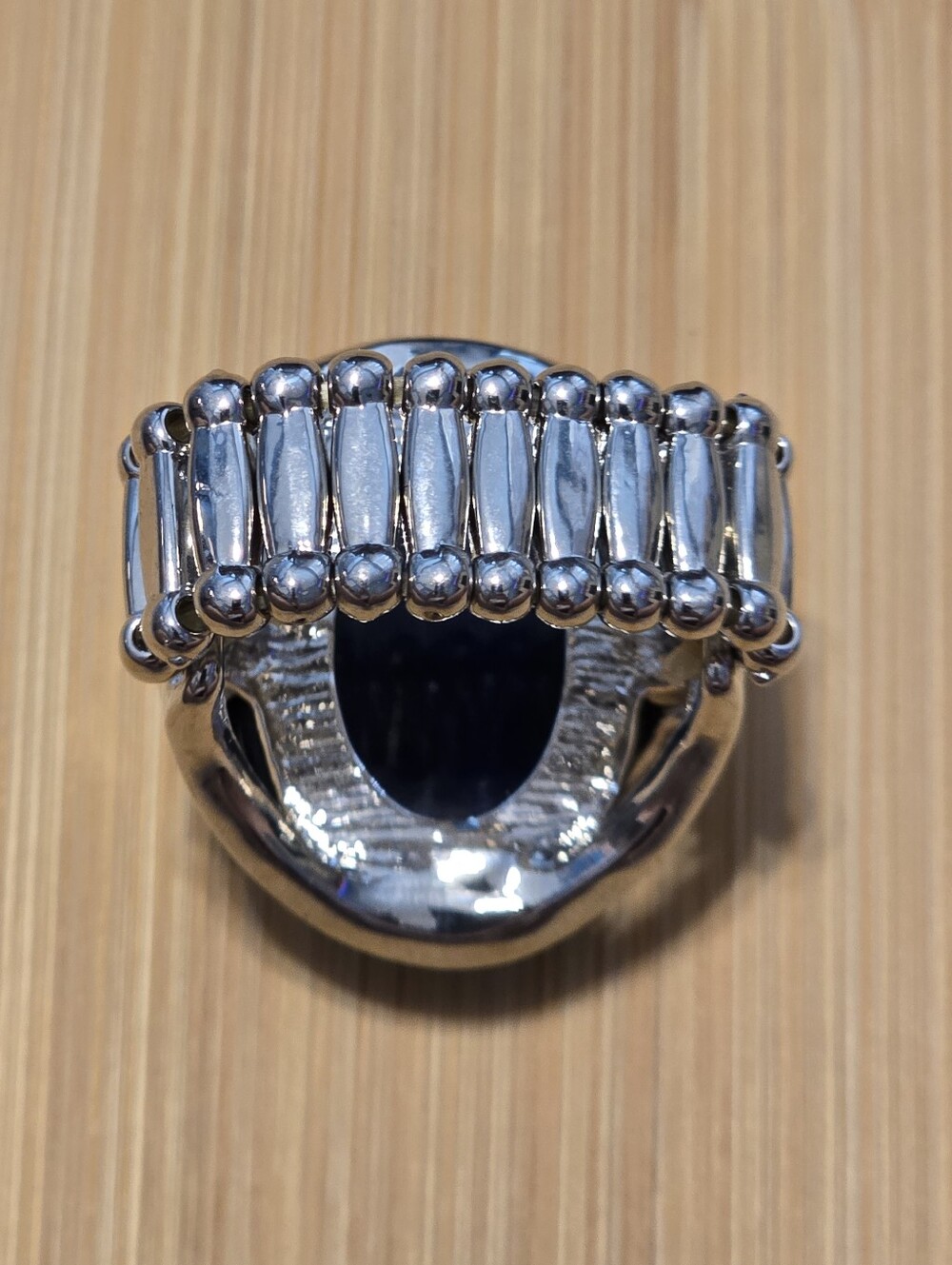 💙🐈Endless Enchantment Blue Cat’s Eye Rhinestone Ring LOP Exclusive - Picture 2 of 2